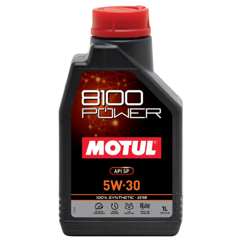 MOTUL 8100 POWER 5W-30 ENGINE OIL (1L/BTL)
