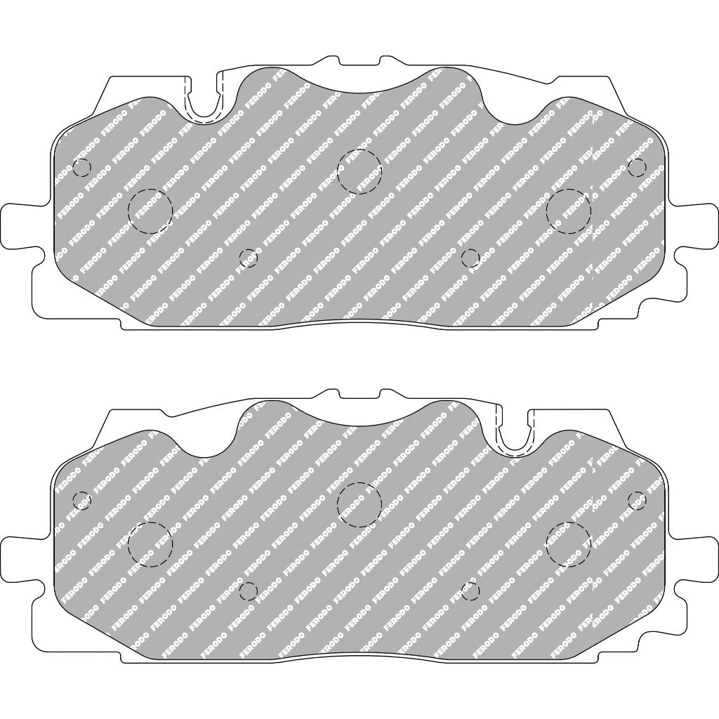 FERODO DS2500 FCP4967H BRAKE PAD FOR 8N