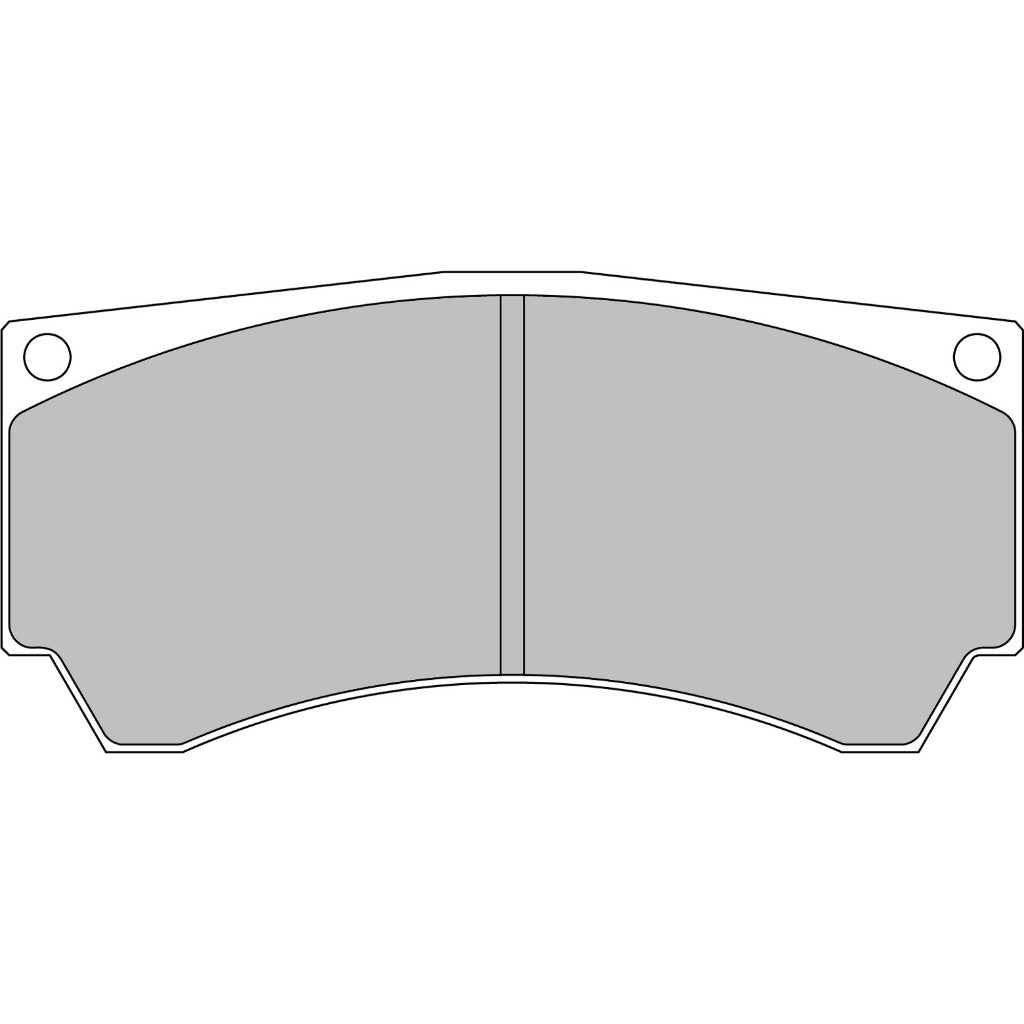 FERODO DS2500 FRP3082H BRAKE PAD FOR ALCON CAR98