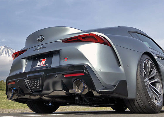 HKS DUAL MUFFLER EXHAUST GR SUPRA DB42 B58 3.0 ( 31014-KT001 )