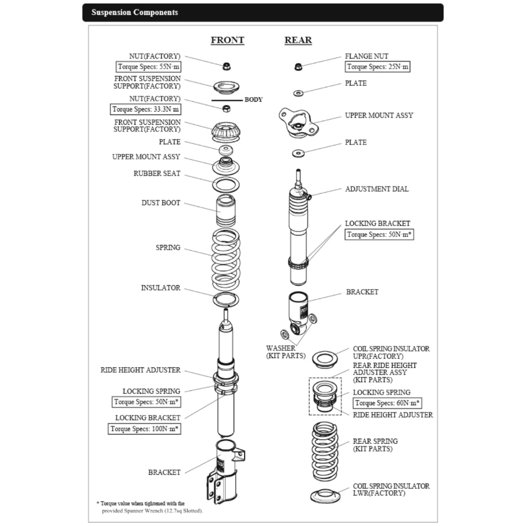 HKS HIPERMAX S SUSPENSION FOR TOYOTA GR YARIS (80300-AT025)