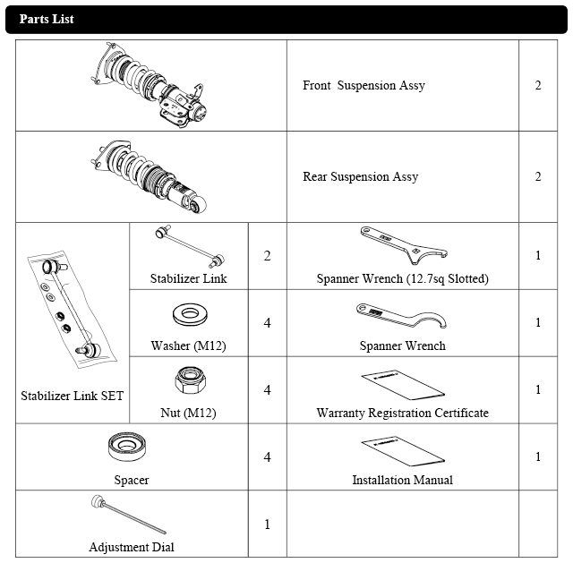HKS HIPERMAX R SUSPENSION FOR GR86 / BRZ ZN8 / ZC8 (80310-AT006)