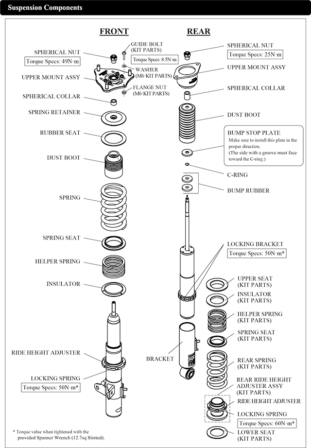 HKS HIPERMAX R WITH S.E.C SUSPENSION FOR CIVIC TYPE R FL5 (80310-AH005C)