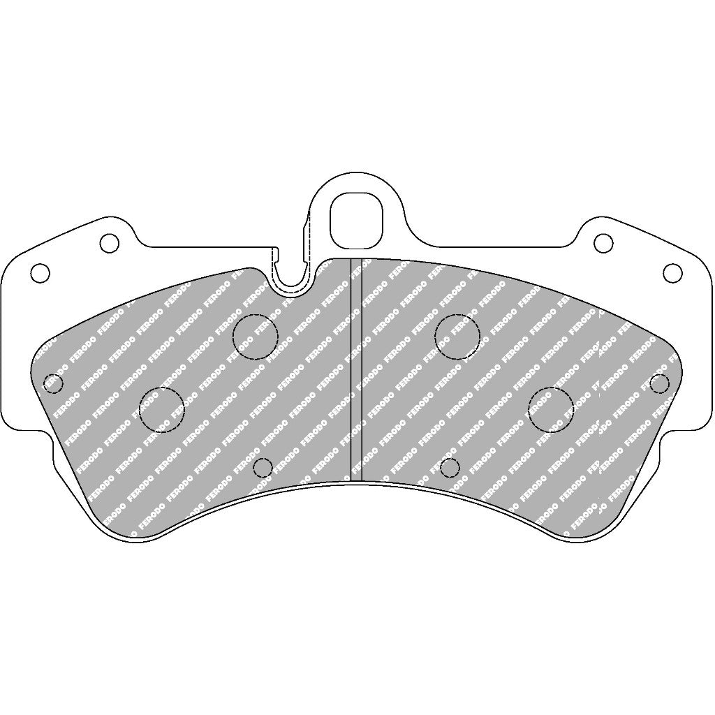 FERODO DS2500 FCP1625H BRAKE PAD FOR 18Z 6POT