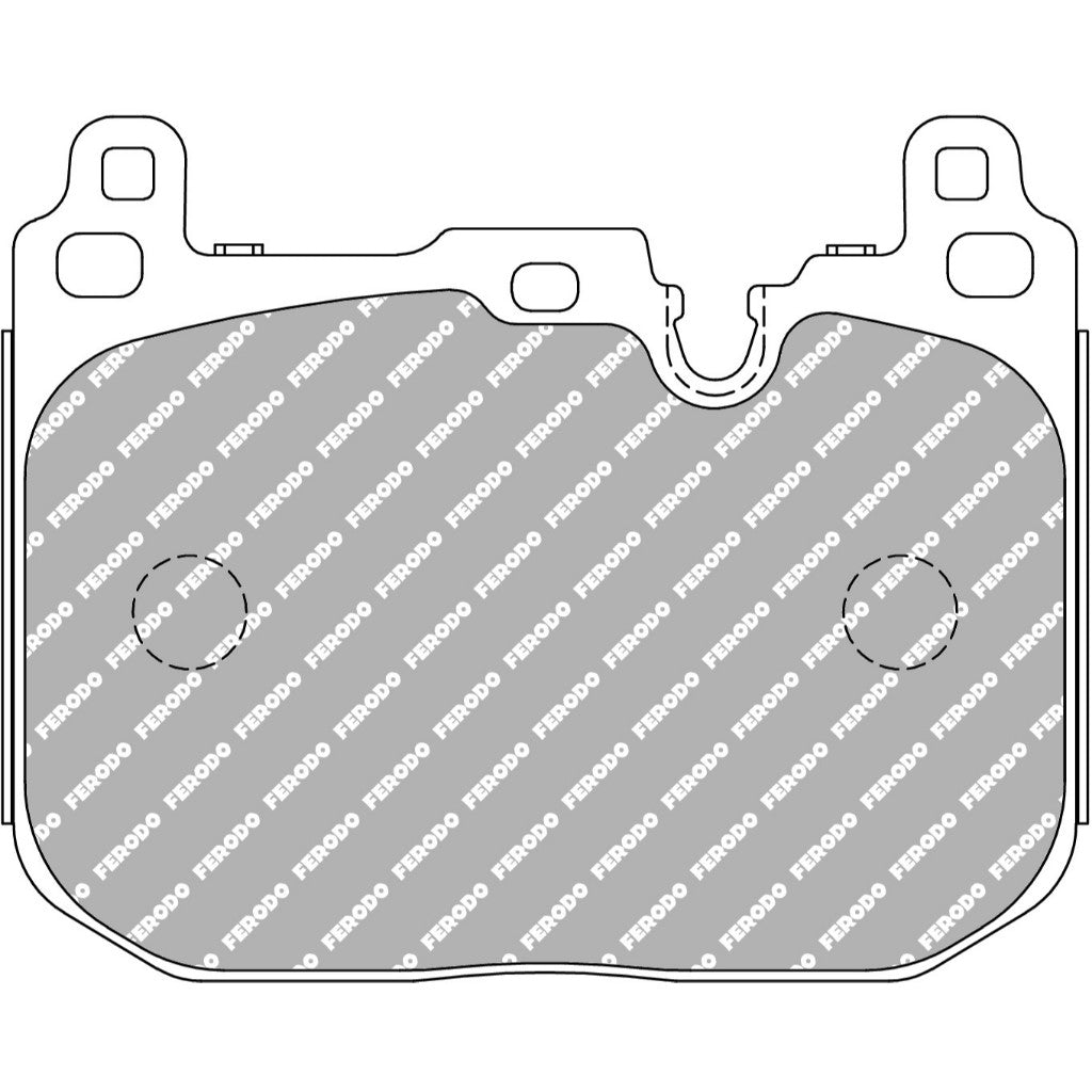 FERODO DS2500 FCP4611H BRAKE PAD FOR M POWER 4POT / BM8 (2SET)