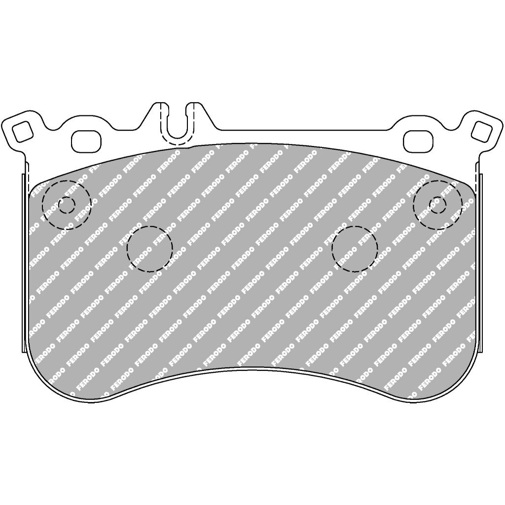 FERODO DS2500 FCP4806H BRAKE PAD FOR AMG A45