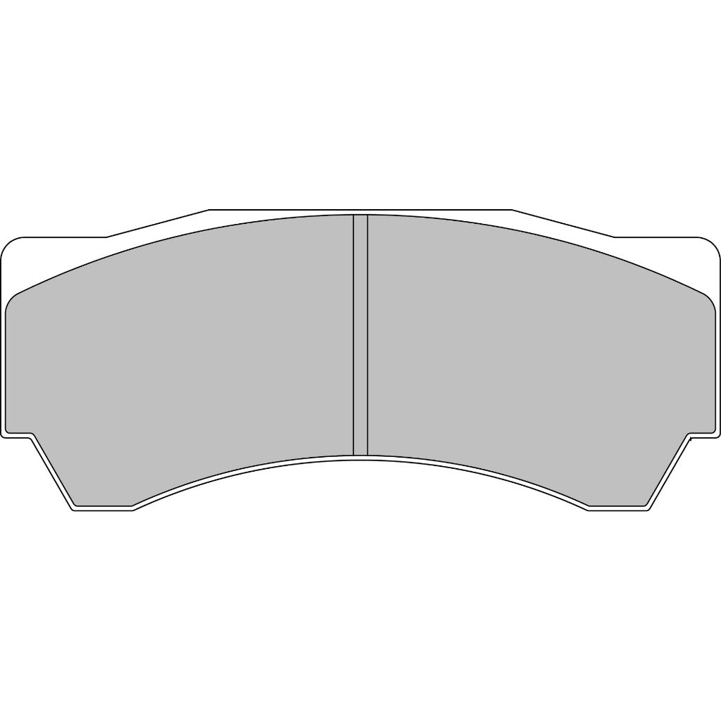 FERODO DS2500 FRP3081H BRAKE PAD FOR ALCON CAR97