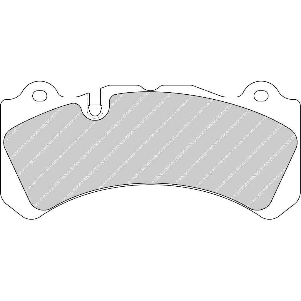 FERODO DS2500 FRP3100H BRAKE PAD FOR ALCON CAR99 / ALFA ROMEO 6POT / SUBARU STI 6POT / MESERATI