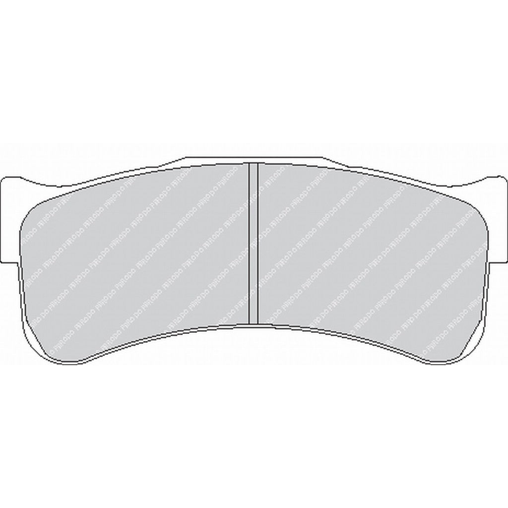 FERODO DS2500 FRP3114H BRAKE PAD FOR CP9040 / CP7040 -D54