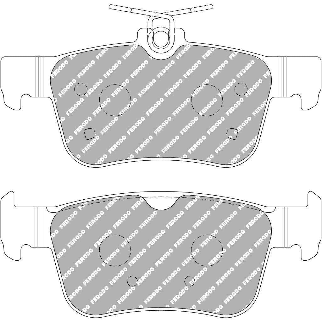 FERODO DS2500 FCP5086H BRAKE PAD FOR FK8 / FL5 / FC / FE (REAR)