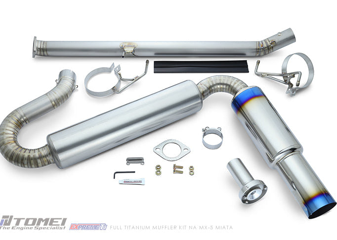 FULL TITANIUM MUFFLER NA ROADSTER MX-5 ( RB6090-MZ01A )
