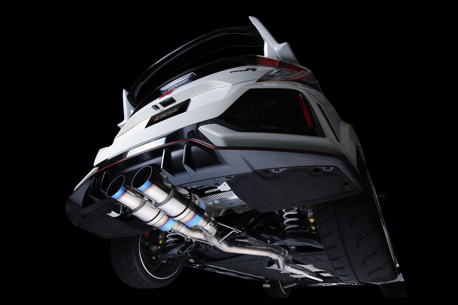 FULL TITANIUM MUFFLER CIVIC TYPE-R FK8 TYPE-D (DUAL) ( RB6090-HN06C )