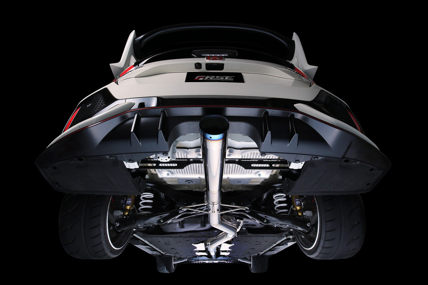 FULL TITANIUM MUFFLER CIVIC TYPE-R FK8 TYPE-R (SINGLE) ( RB6090-HN06A )