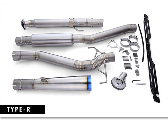 FULL TITANIUM MUFFLER CIVIC TYPE-R FL5 TYPE-R (SINGLE) ( RB6090-HN06D )