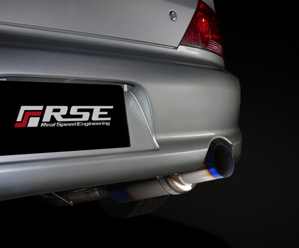 FULL TITANIUM MUFFLER EVO8-9 USDM BUMPER ( RB6090-MT01B )