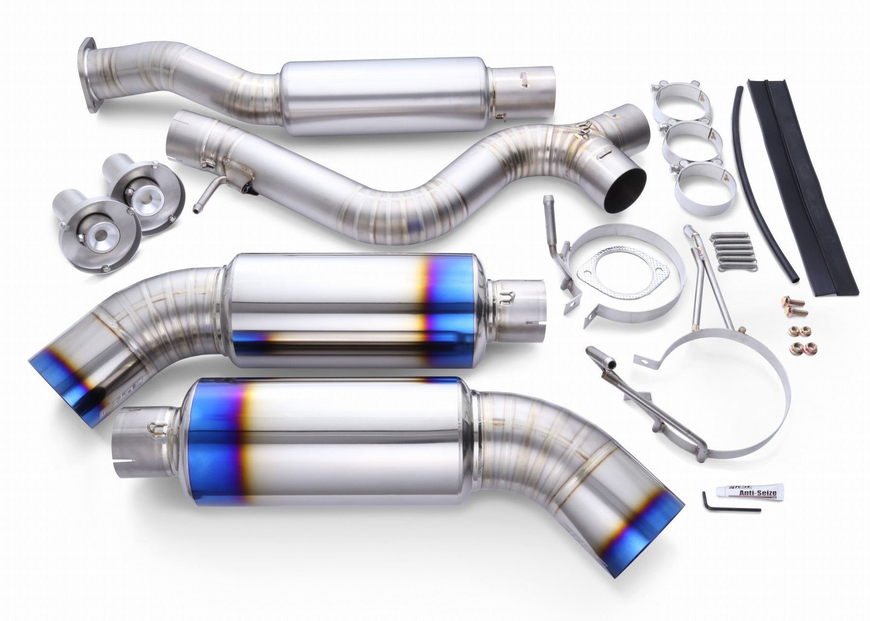 FULL TITANIUM MUFFLER FAIRLADY Z Z33 TYPE-D (DUAL) ( RB6090-NS04B )
