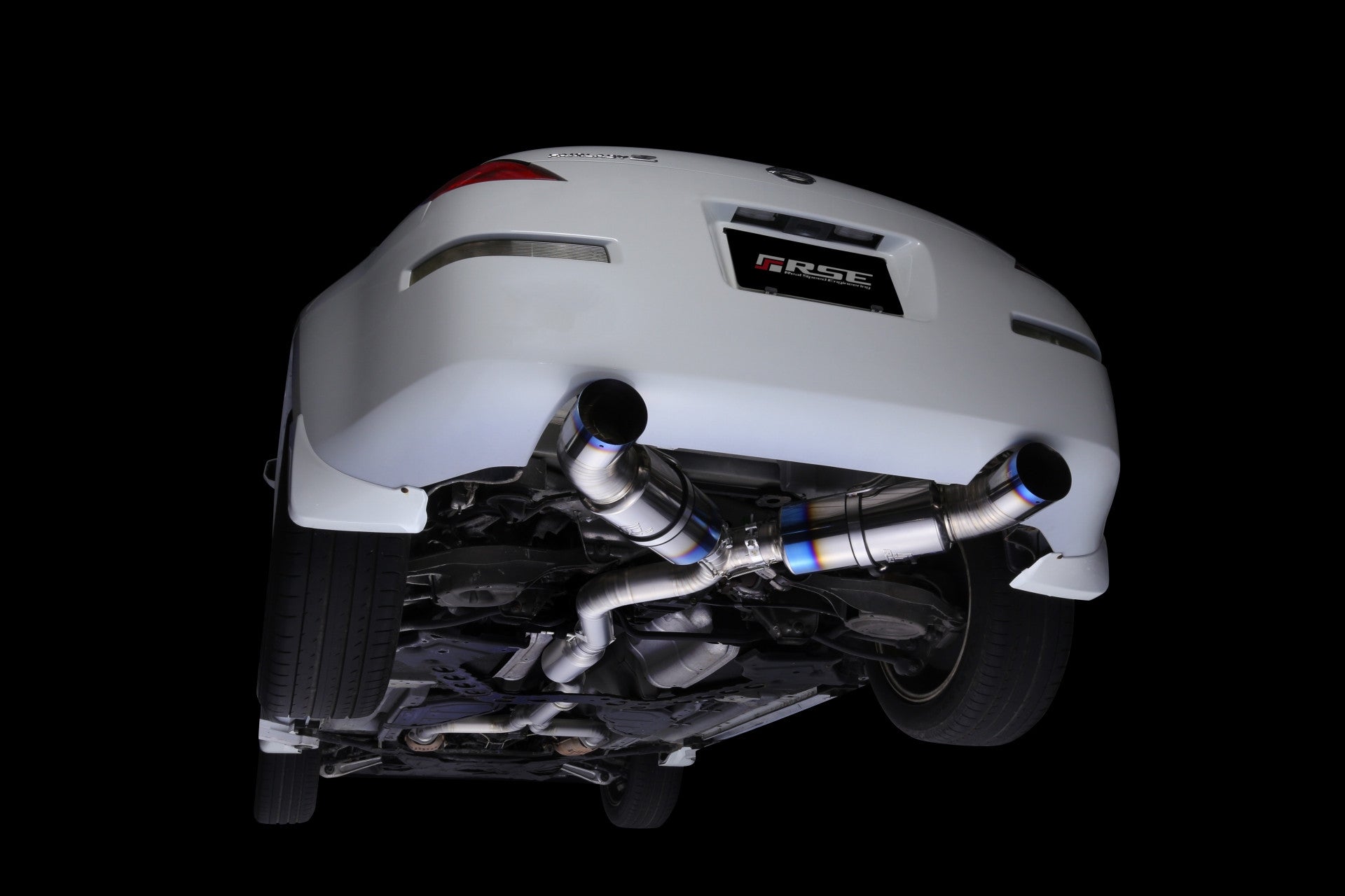 FULL TITANIUM MUFFLER FAIRLADY Z Z33 TYPE-D (DUAL) ( RB6090-NS04B )
