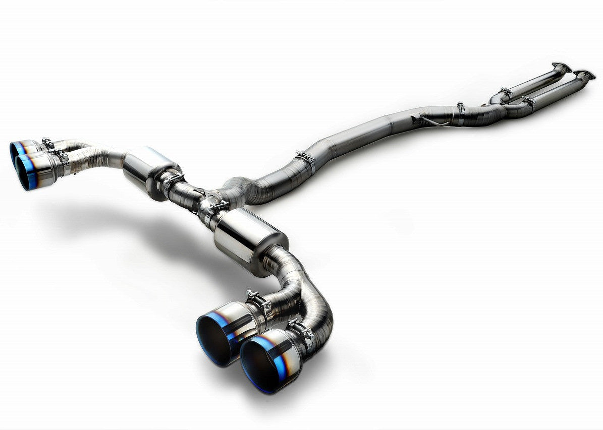 FULL TITANIUM MUFFLER GT-R R35 (QUAD) ( RB6070-NS01A )