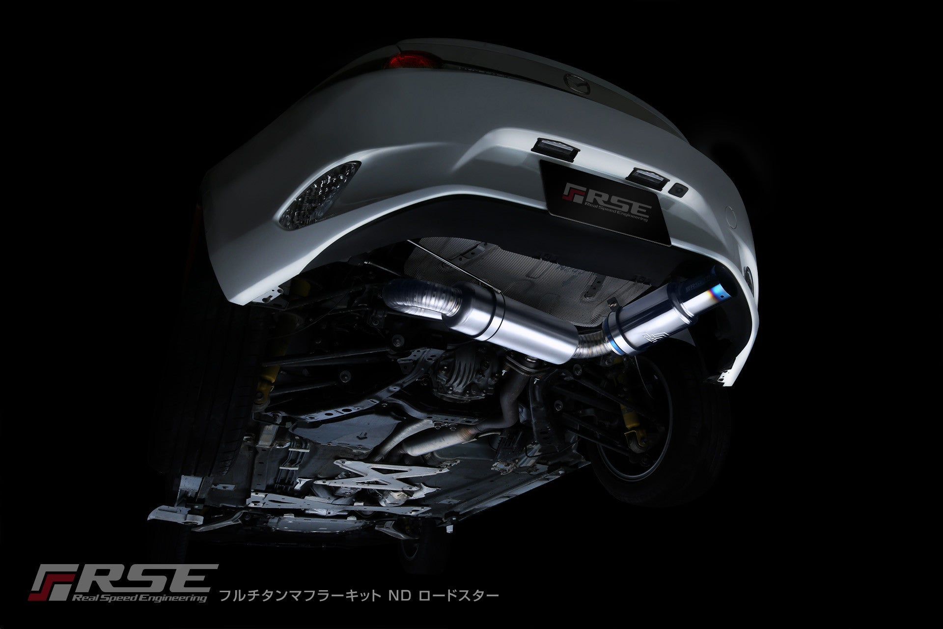 FULL TITANIUM MUFFLER ND ROADSTER MX-5 ( RB6090-MZ06A )