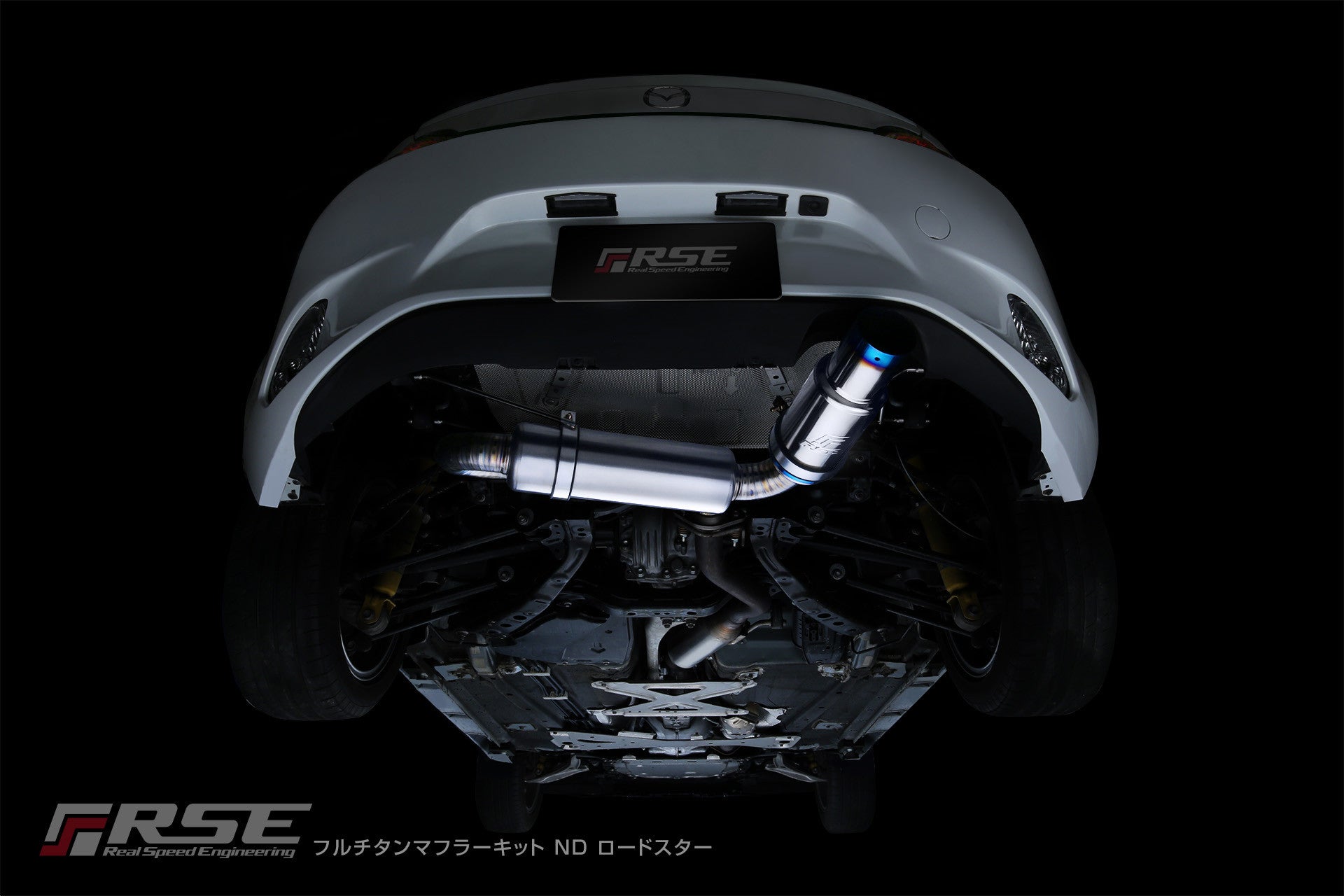 FULL TITANIUM MUFFLER ND ROADSTER MX-5 ( RB6090-MZ06A )