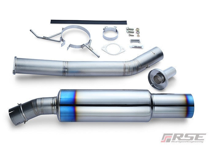 FULL TITANIUM MUFFLER RX-7 FD3S ( RB6090-MZ05A )