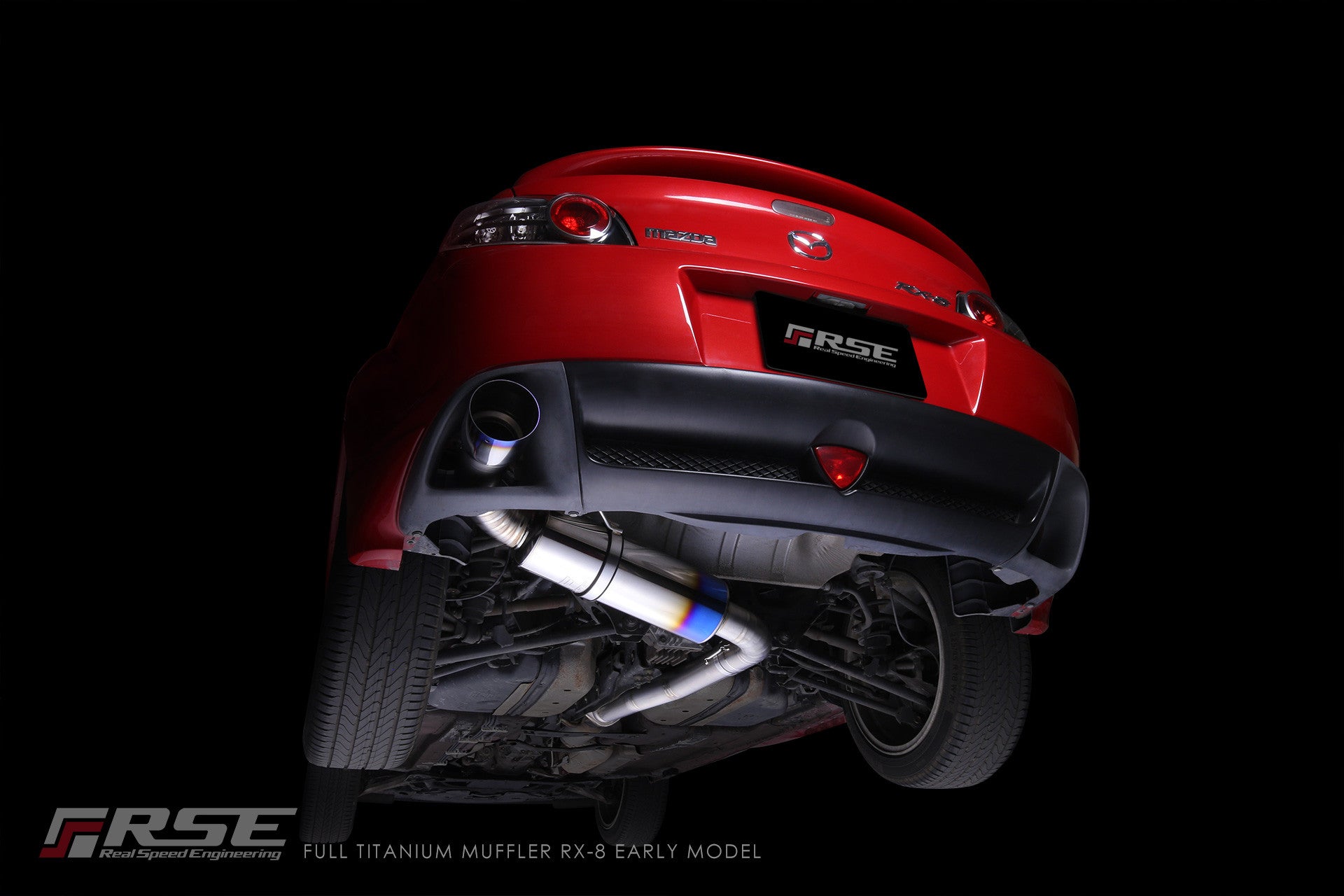 FULL TITANIUM MUFFLER RX-8 EARLY MODEL ( RB6090-MZ07A )