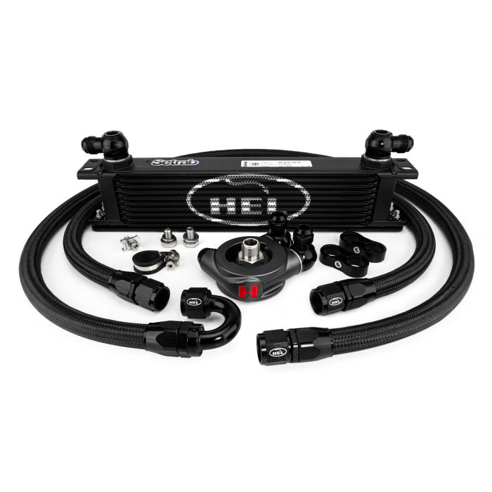 HEL DIRECT FIT OIL COOLER KIT FOR TOYOTA GR YARIS TRACK KIT - FULL WIDTH 9 SERIES COOLER KIT (HOCK-TOY-005B)