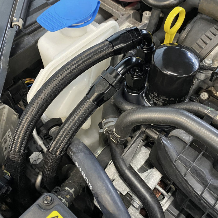 HEL DIRECT FIT OIL COOLER KIT FOR VAG MQB EA888.3 & EA888.4 2.0 TFSI ENGINES 16 ROW (HOCK-VAG-001)