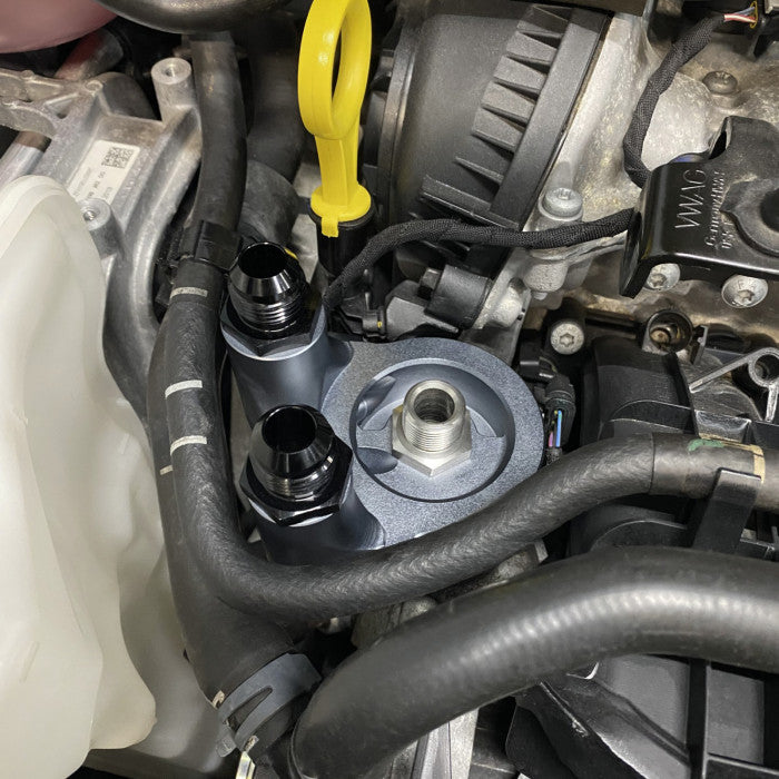 HEL DIRECT FIT OIL COOLER KIT FOR VAG MQB EA888.3 & EA888.4 2.0 TFSI ENGINES 16 ROW (HOCK-VAG-001)