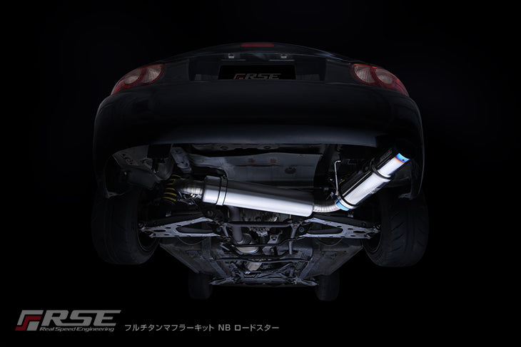 FULL TITANIUM MUFFLER NB ROADSTER MX-5 ( RB6090-MZ02A )